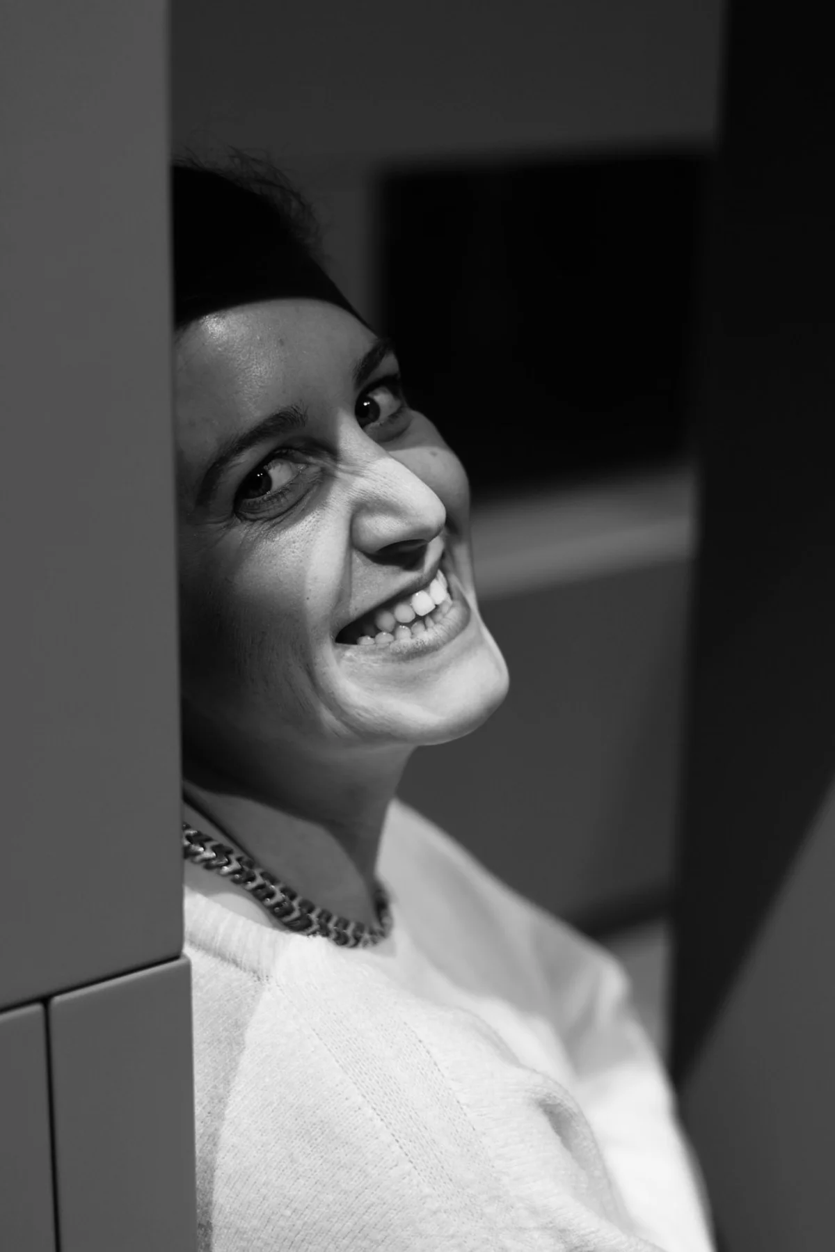Sourire : photo brute