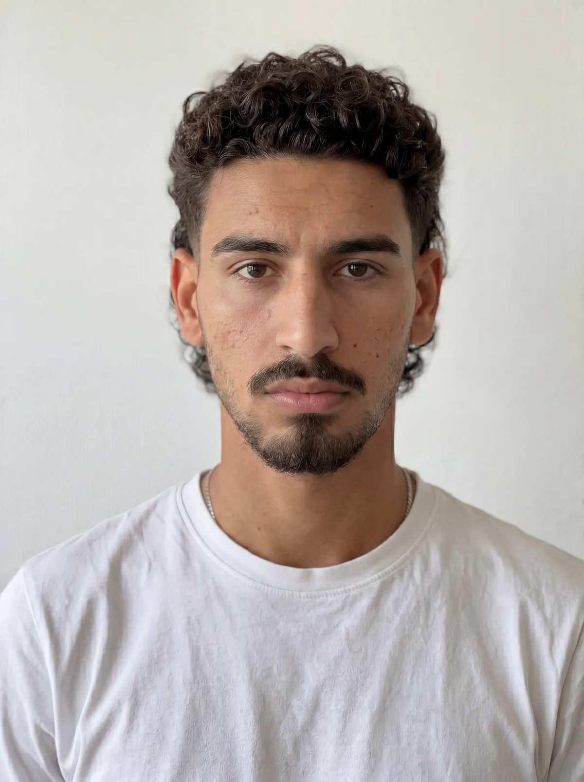 Face : photo brute