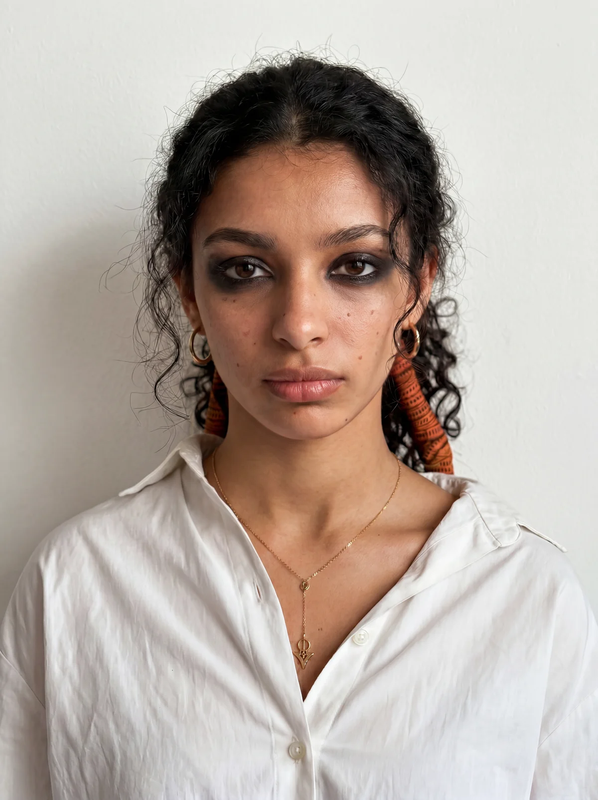 Face : photo brute
